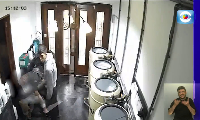 Las imágenes de la rapiña en Villa Muñoz