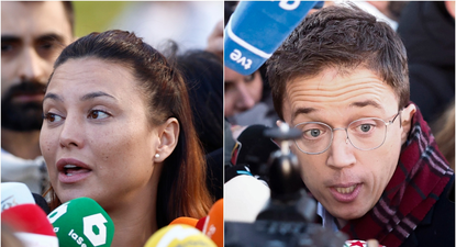 Elisa Mouliáa e Íñigo Errejón