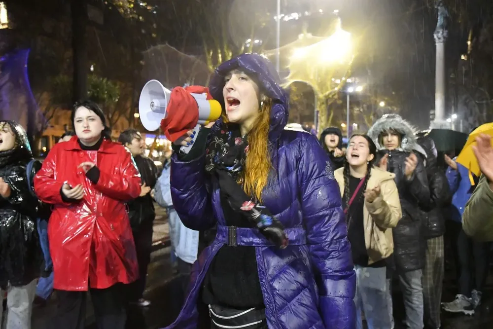 Marcha feminista en agosto de 2023