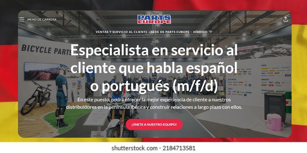 VACANTE DE TRABAJO EN ALEMANIA PARA ESPAÑOLES