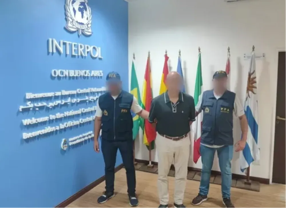 Detienen en Argentina a un ex funcionario de Ecuador que llevaba más de un año prófugo