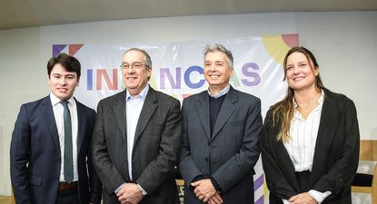 Luis Pérez Aquino, José Carlos Mahía, Lucas Rodríguez y Magdalena Mutio.