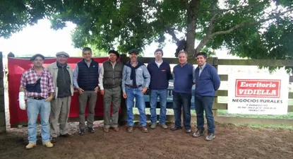 Integrantes del escritorio rematador y de la cabaña