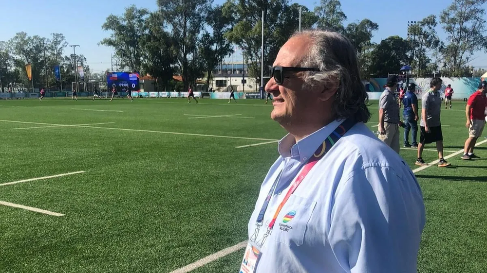 Marcello Calandra, presidente de Sudamérica Rugby