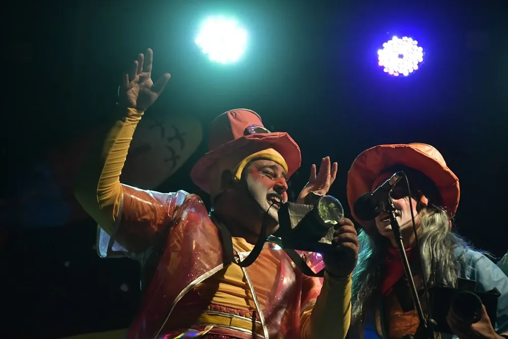 Tablado del Museo del Carnaval.