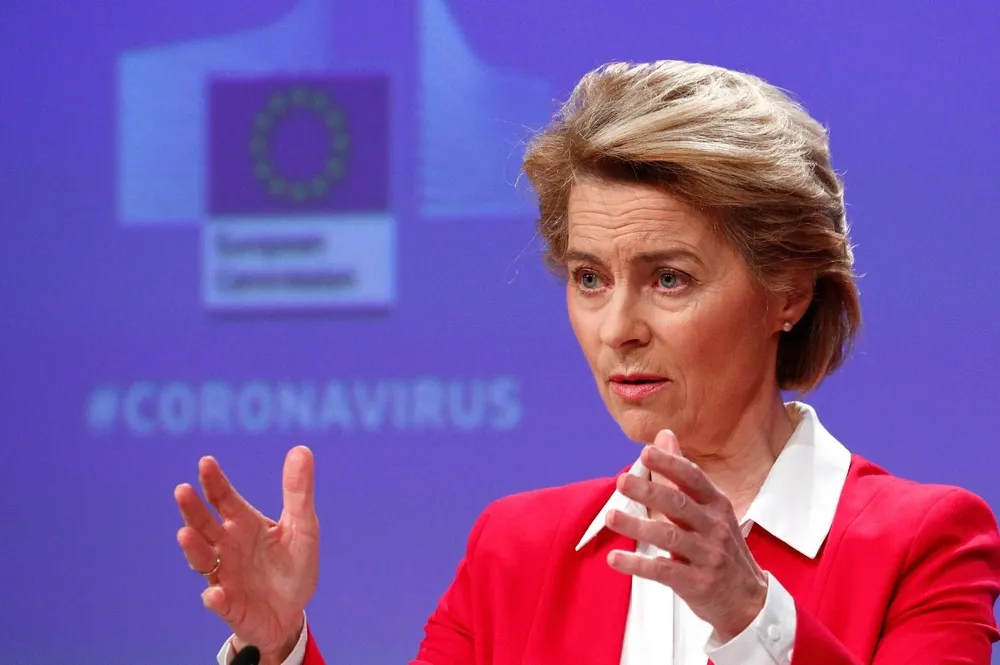 Ursula von der Leyen, presidente de la Comisión Europea
