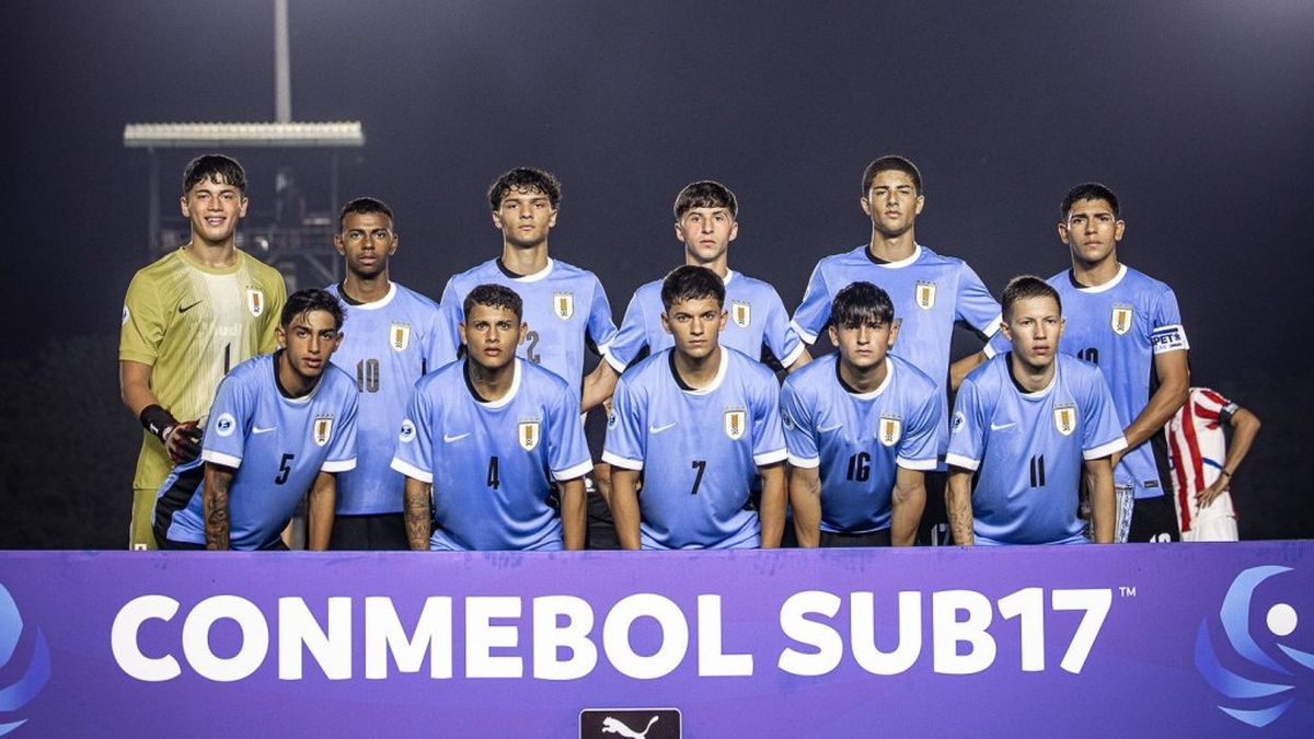 Uruguay vs Paraguay EN VIVO por el Sudamericano sub 17: los celestes de Nacho González juegan su segundo partido en el Grupo A
