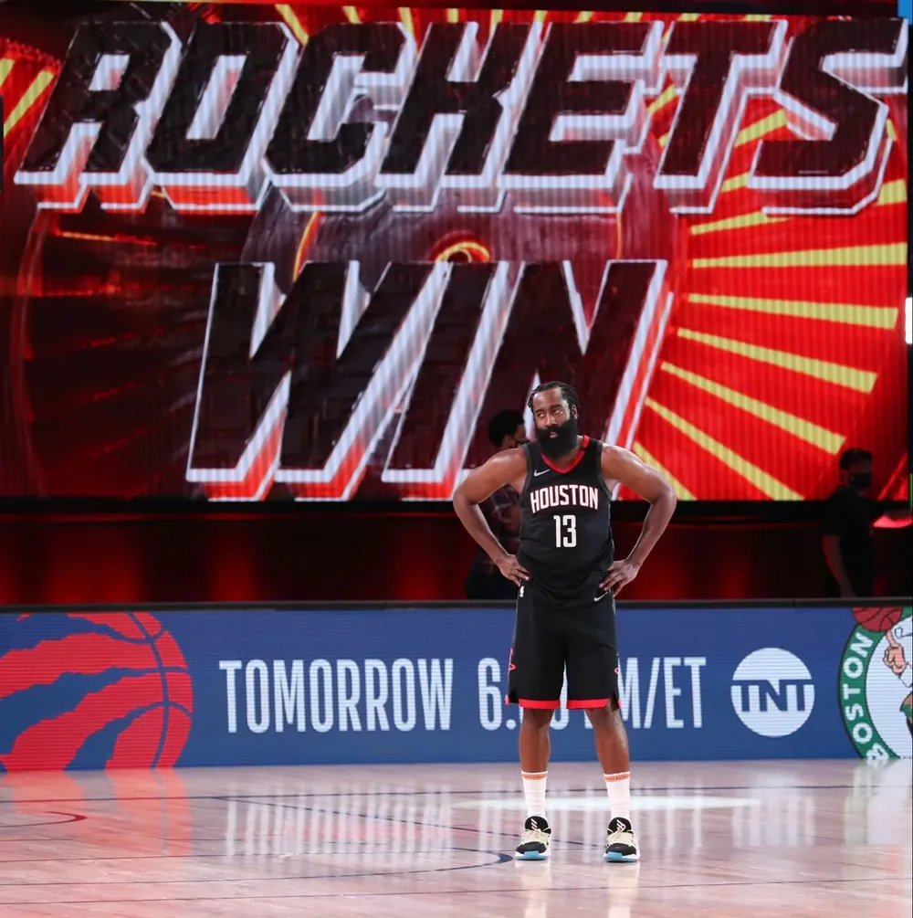 La pose final de Harden