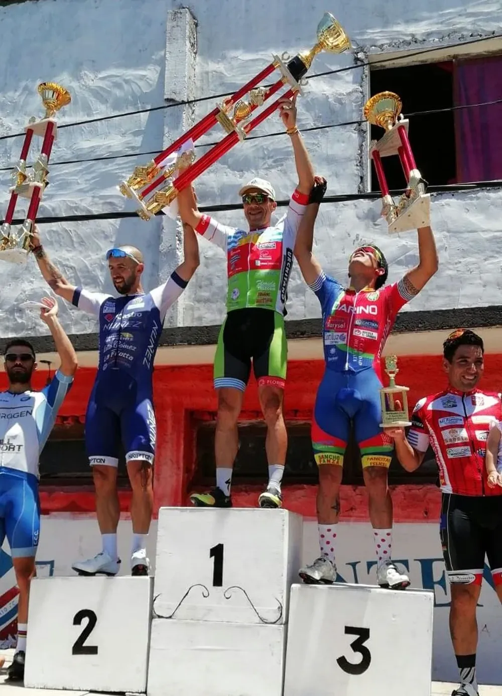 El podio de Fray Bentos con Mascarañas en lo más alto
