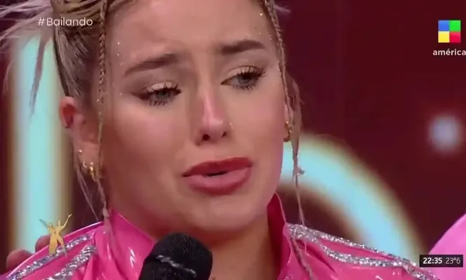 Coti Romero rompió en llanto en el Bailando