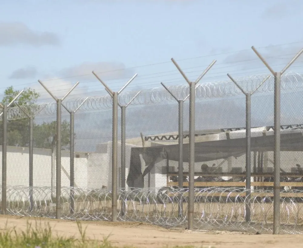 Cárcel de Punta de Rieles en la que se encuentran los músicos. (Archivo)