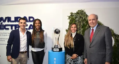 Santiago Urrutia, Déborah Rodríguez, Lola Moreira y José Amorin Batlle