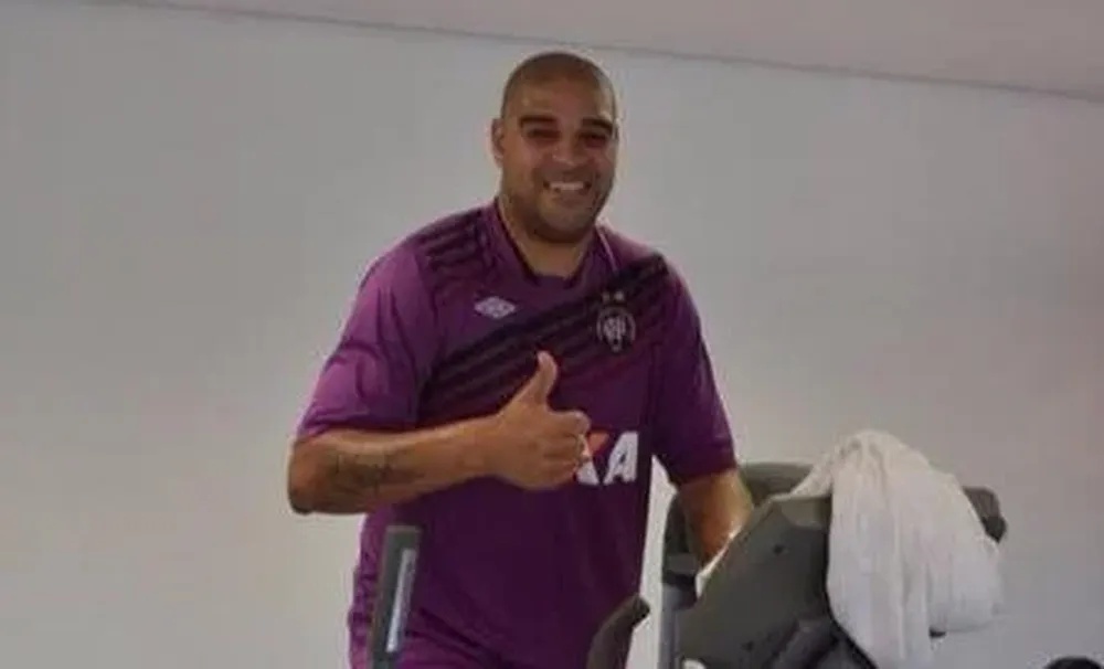 La foto que subió Adriano