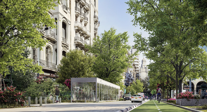 El Observador | Renders de las obras previstas para 18 de Julio en el marco de la reforma del transporte metropolitano