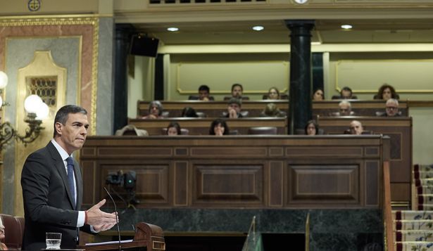 Una visita reciente de Pedro Sánchez al Congreso.