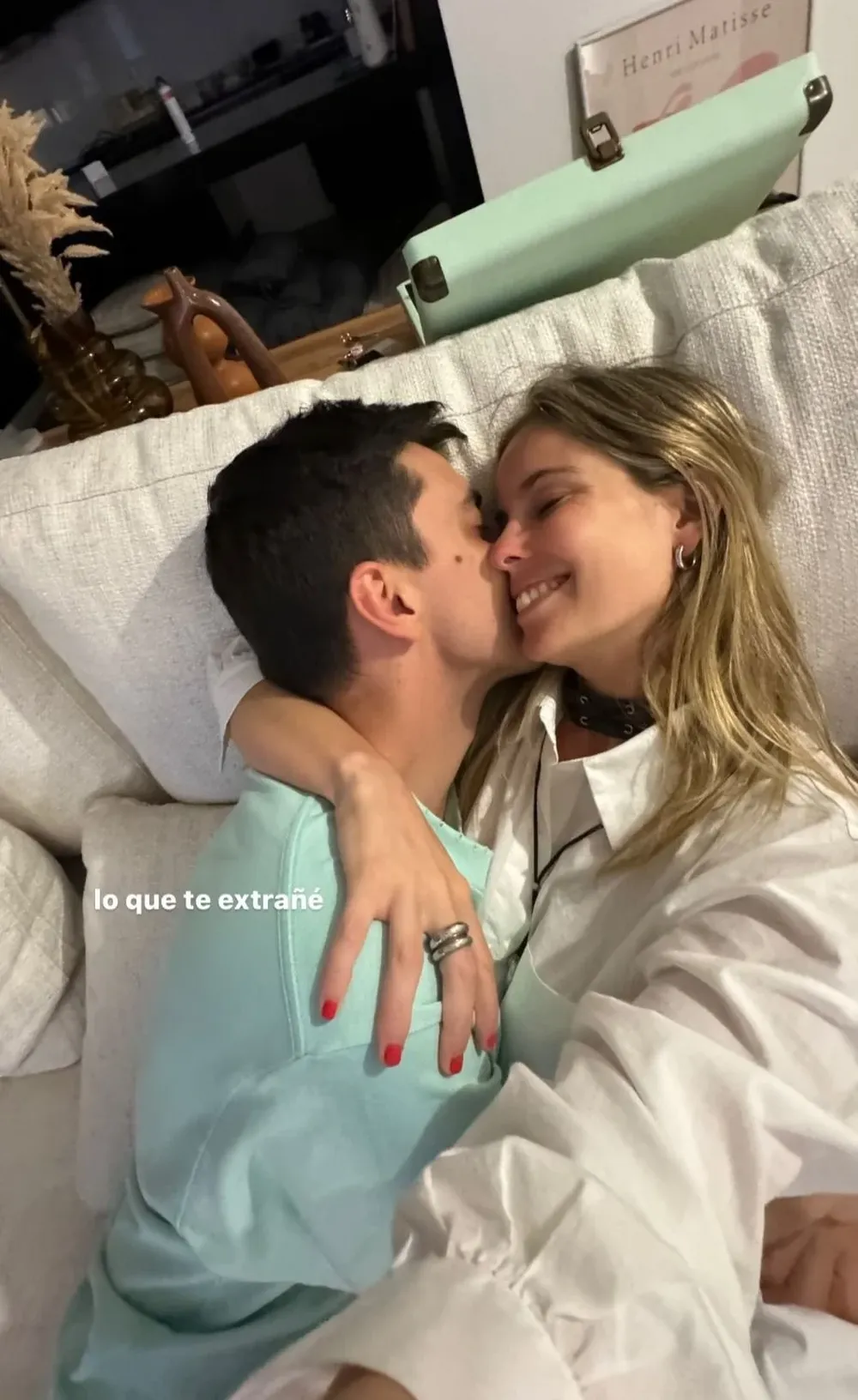 Camila Rajchman y Santiago Urrutia