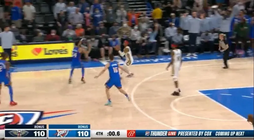 Desde ahí tiró Graham