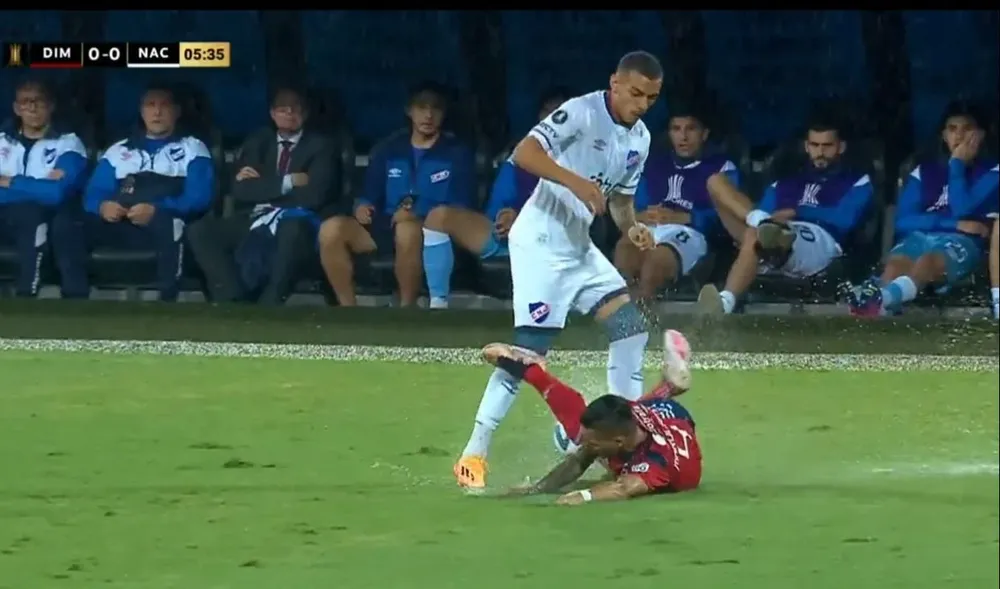 La patada a Fagúndez