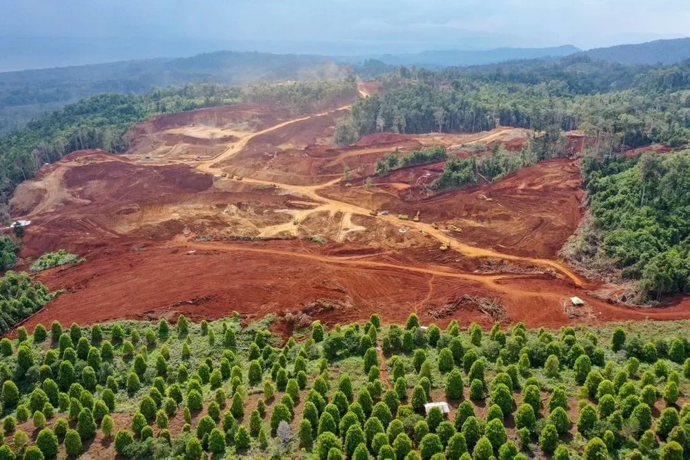 Indonesia es el mayor productor mundial níquel, un metal con propiedades que lo hacen apto para formar aleaciones combinado con el hierro, el cobre, el cromo y el cinc
