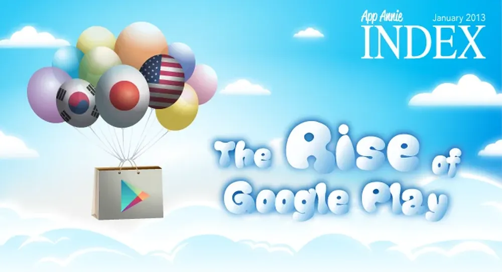 El ascenso de Google Play es el título del informe de la firma de análisis App Annie