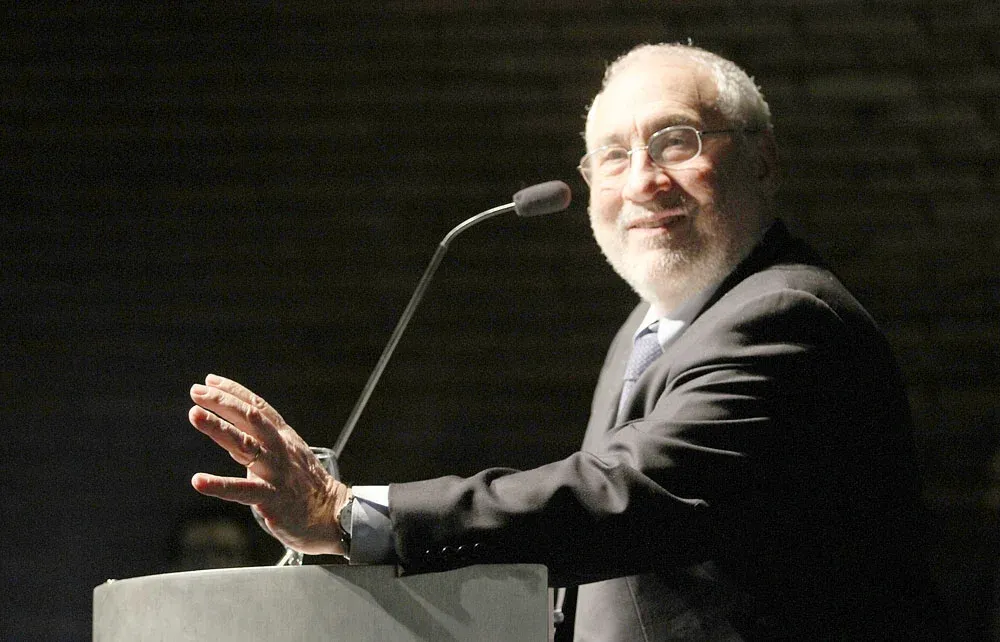 Joseph Stiglitz en Montevideo.
