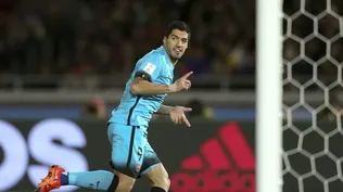 Suárez festejó en el Mundial de Clubes