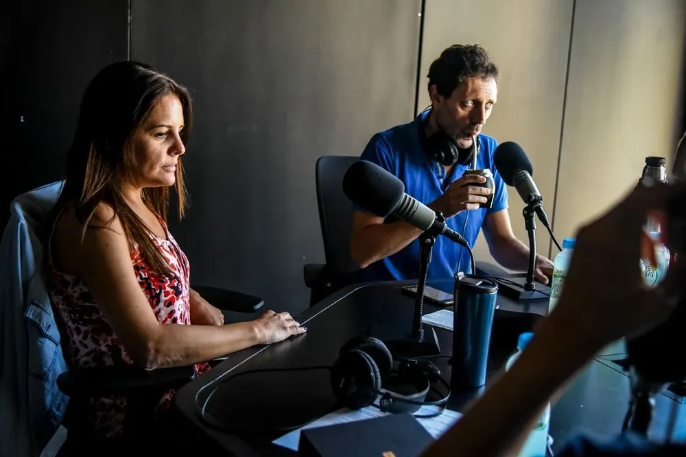 Marrone y Cammarota en una de las etapas de Justicia Infinita