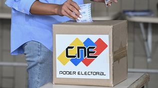 Apertura de las mesas de votación en Venezuela