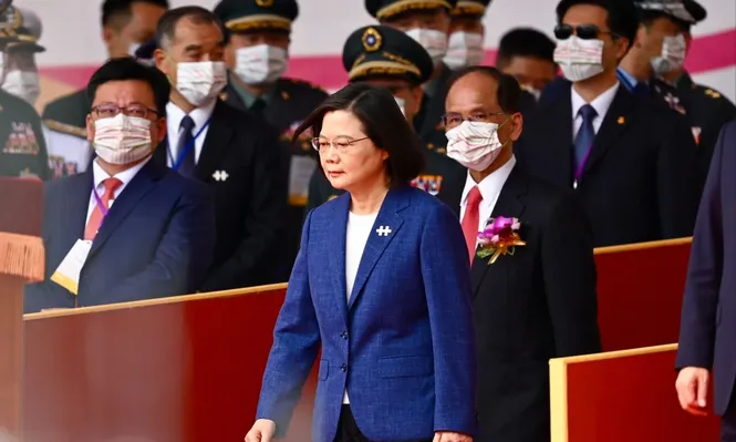 La presidenta de Taiwan, Tsai Ing-wen