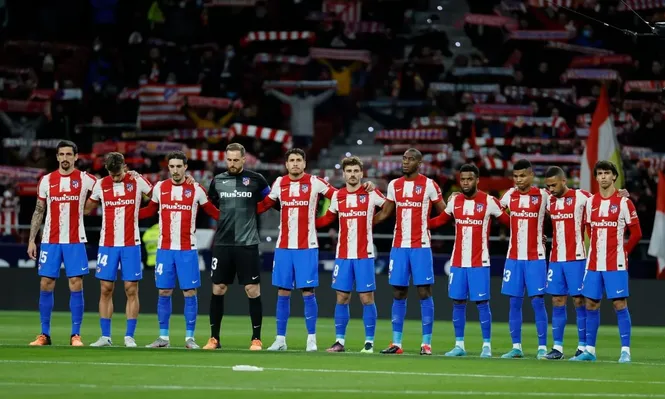 Jugadores del Atlético de Madrid