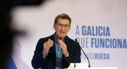 El presidente del Partido Popular, Alberto Núñez Feijóo.