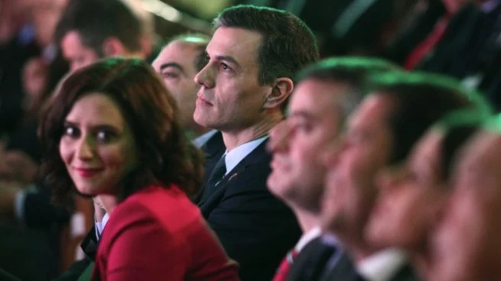 Pedro Sánchez e Isabel Díaz Ayuso