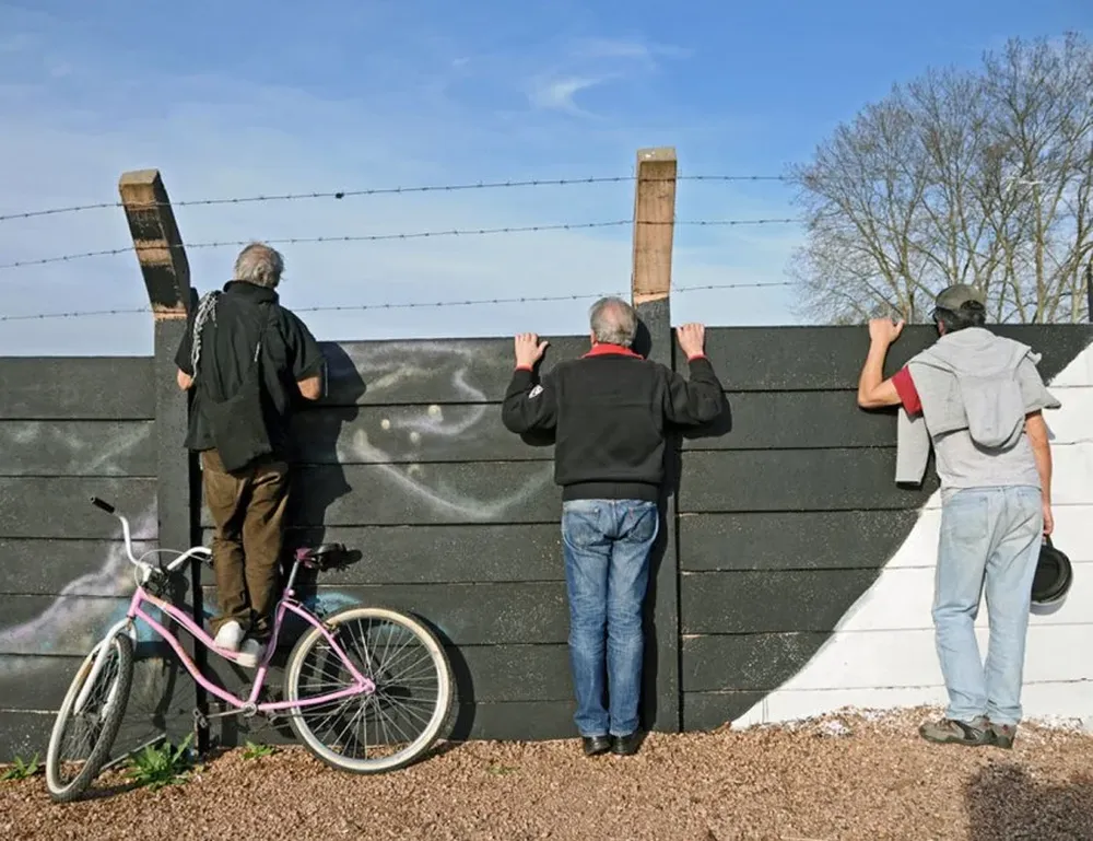 El Viera se presta para que los hinchas puedan ver el partido de afuera