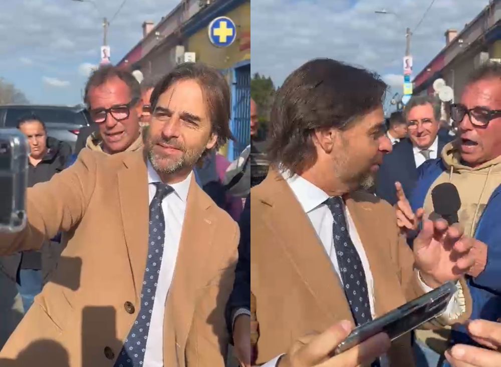 Luis Lacalle Pou y Rafa Villanueva