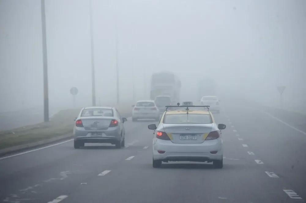 Niebla en Montevideo