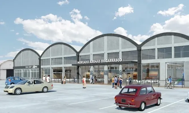 Render del proyecto, que muestra cómo quedará la fachada. Se espera crear 700 fuentes de trabajo directo