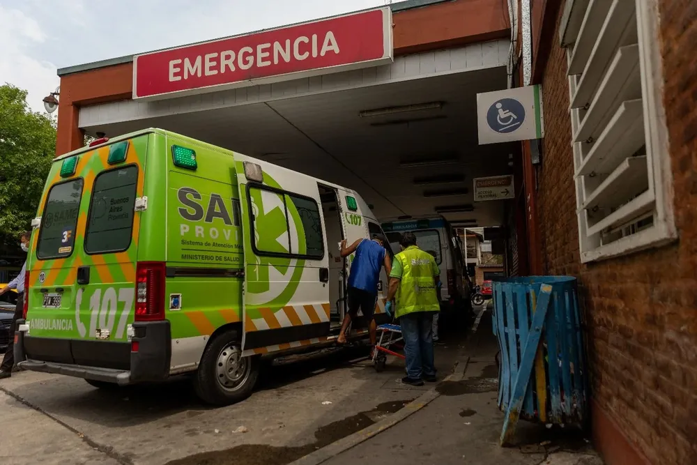 Puerta de emergencias en Buenos Aires recibe a un intoxicado