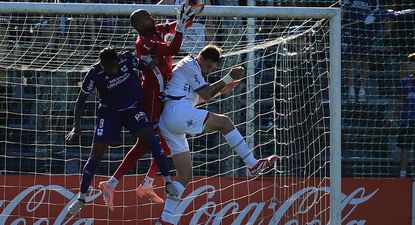 Alexander Machado, Luis Mejía y Sebastián Coates
