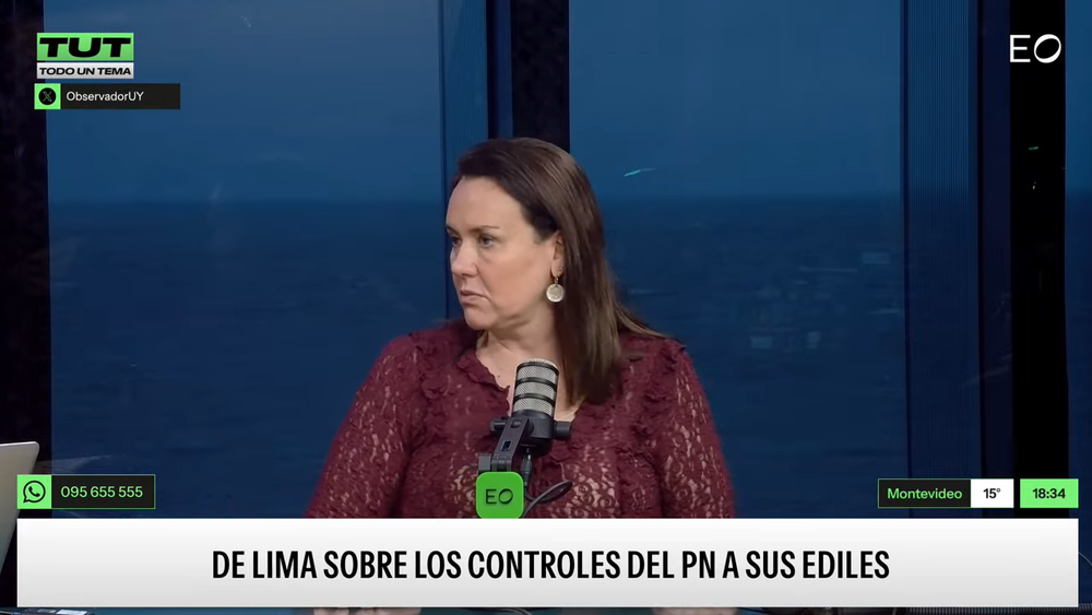 María de Lima, integrante del directorio del Partido Nacional