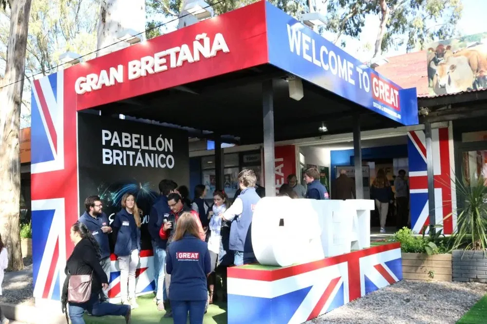 El pabellón de la Embajada Británica volvió a recibir una mención del jurado de stands.