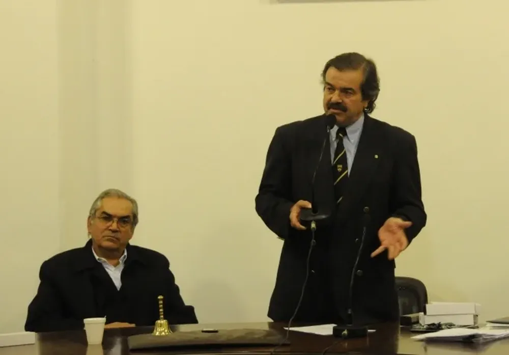 Enzo Benech y Carlos María Uriarte el lunes en la FR