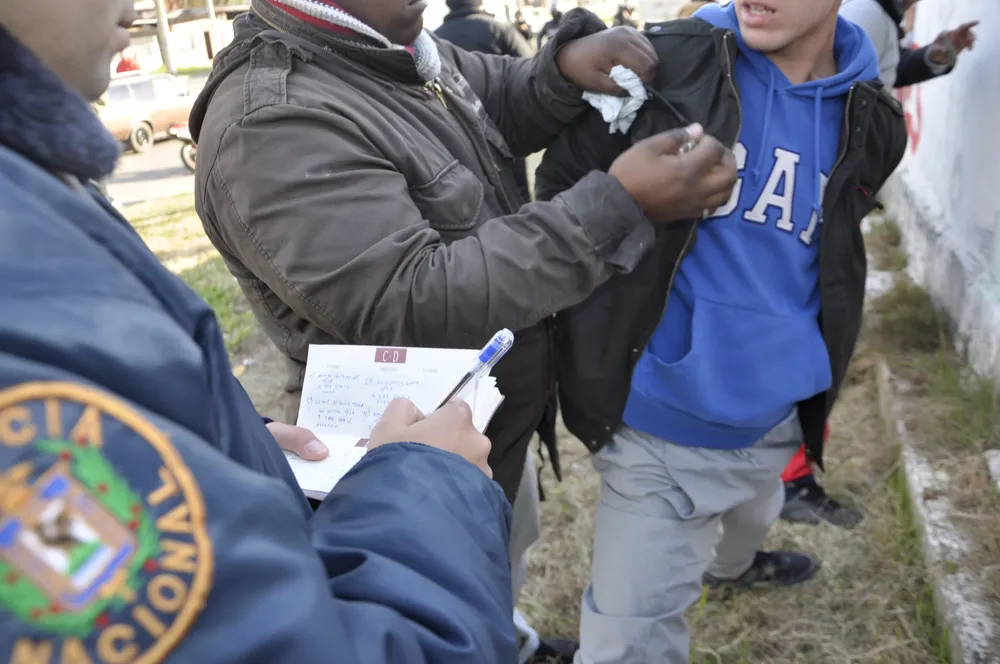 Operativo policial en Cerro Norte. (Archivo)