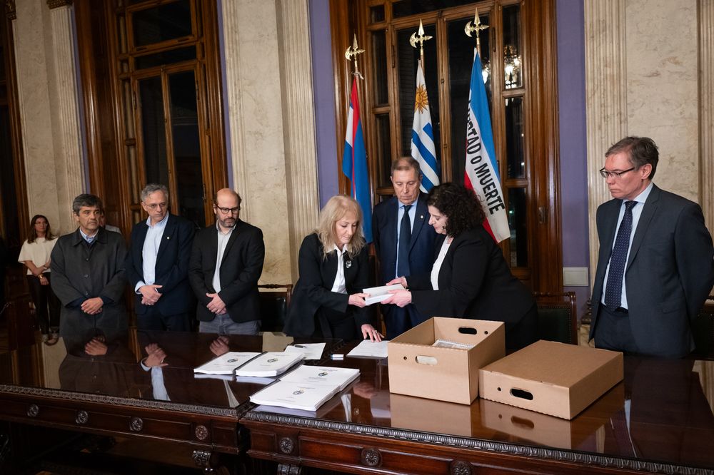 La entrega del Presupuesto Nacional a cargo de Gabriel Oddone