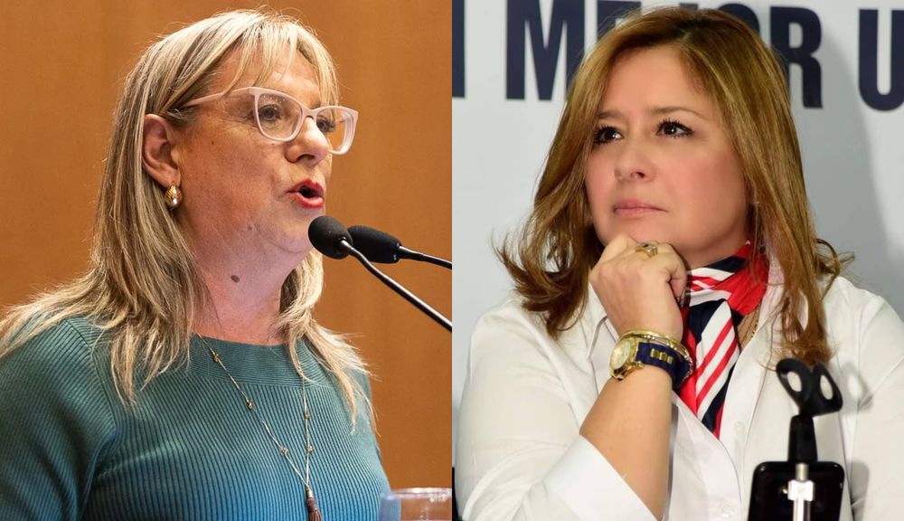 Colette Spinetti y&nbsp;María Elisa Areán