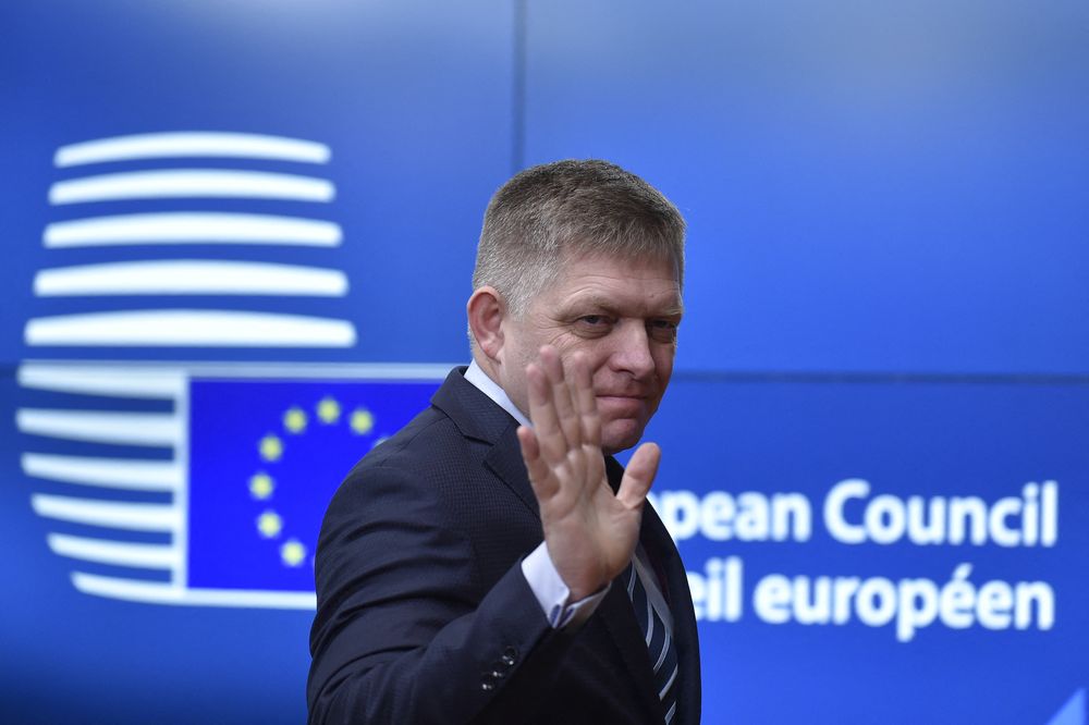 Robert Fico, primer ministro en el gobierno eslovaco.