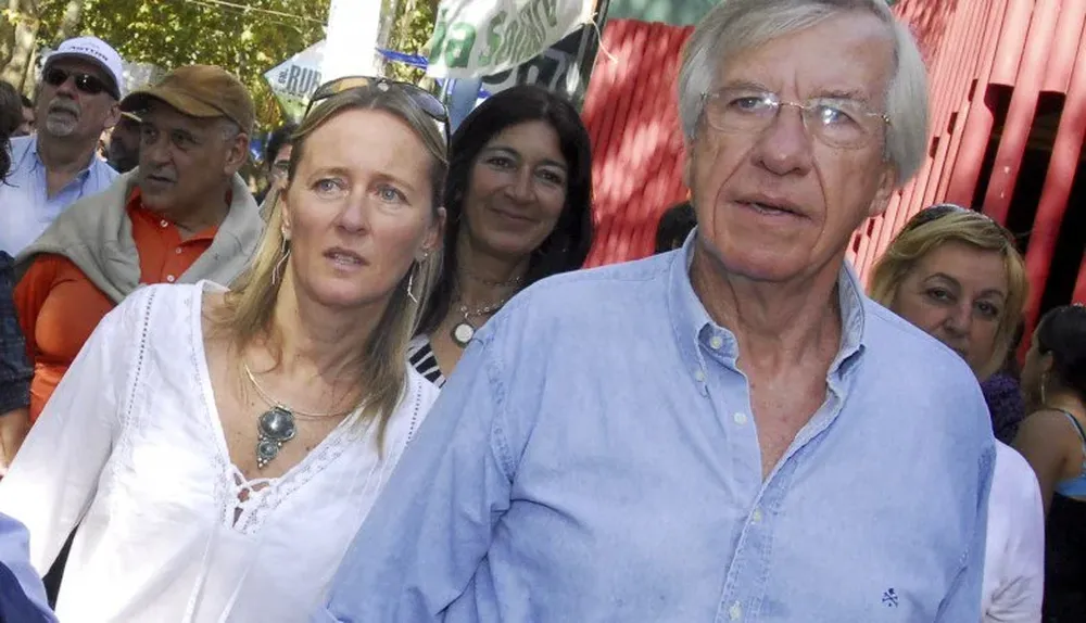 Claudia Hugo y Danilo Astori