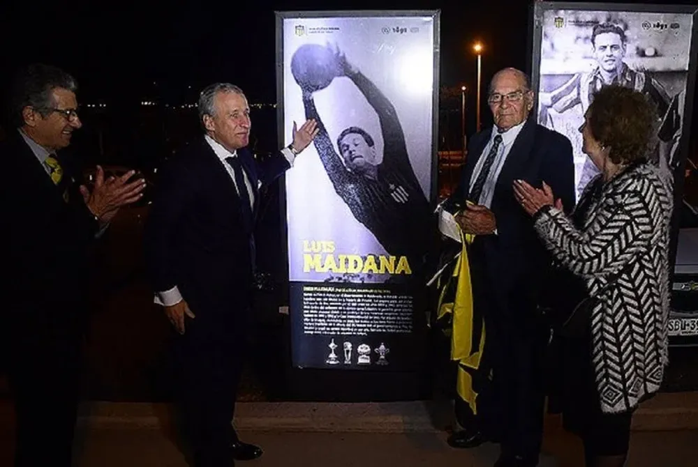 El homenaje a Luis Maidana