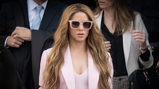 Shakira, tras salir de los tribunales donde se la juzgó por fraude.