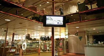 El buque puede trasladar a 1.200 personas