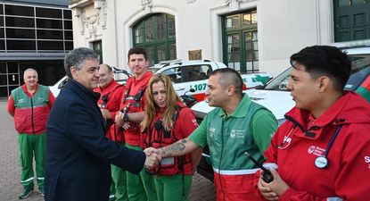 El Jefe de Gobierno de la Ciudad de Buenos Aires, Jorge Macri, visitó a la nueva base y destacó la importancia de la inversión continua en el SAME.